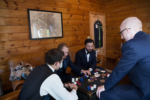 Wedding in Chapel Hill Getting Ready images at Valhalla