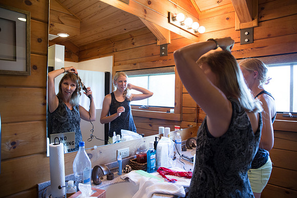 Wedding in Chapel Hill Getting Ready images at Valhalla