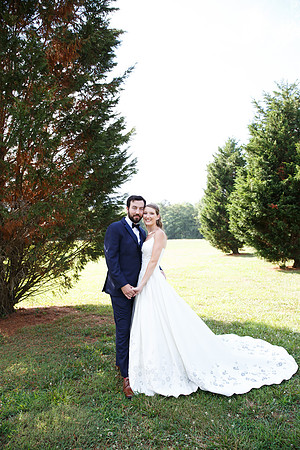 Bride & Groom June wedding at Valhalla Chapel Hill