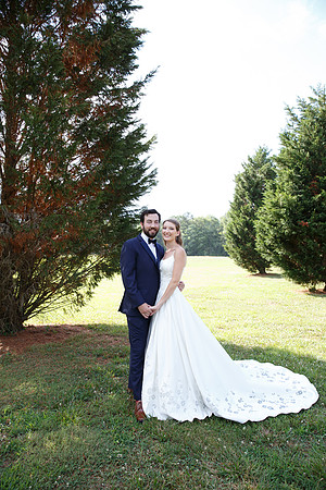 Bride & Groom June wedding at Valhalla Chapel Hill
