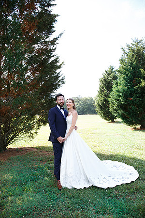 Bride & Groom June wedding at Valhalla Chapel Hill
