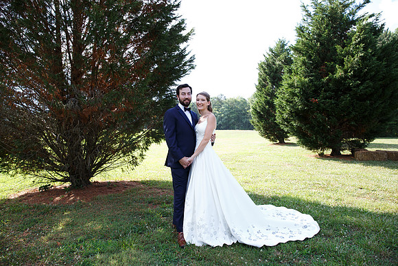 Bride & Groom June wedding at Valhalla Chapel Hill