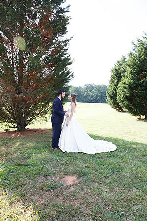 Bride & Groom June wedding at Valhalla Chapel Hill