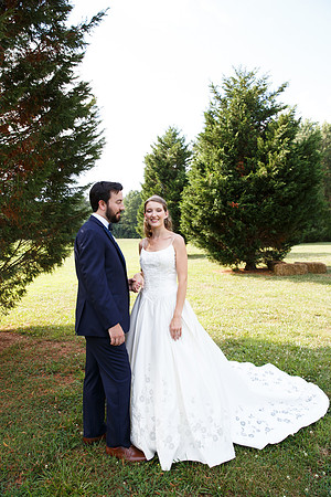 Bride & Groom June wedding at Valhalla Chapel Hill