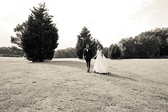 Bride & Groom June wedding at Valhalla Chapel Hill