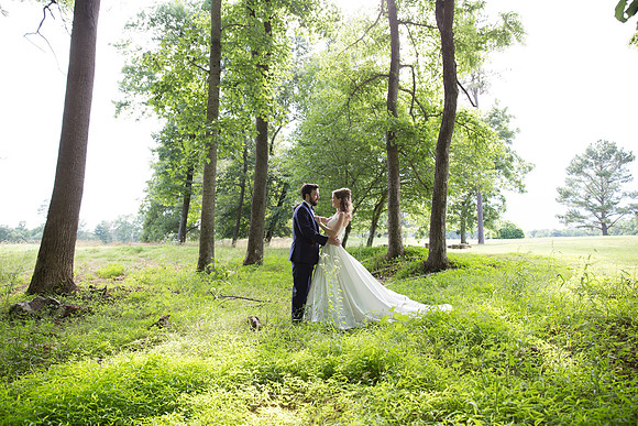 Bride & Groom June wedding at Valhalla Chapel Hill