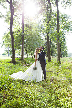 Bride & Groom June wedding at Valhalla Chapel Hill