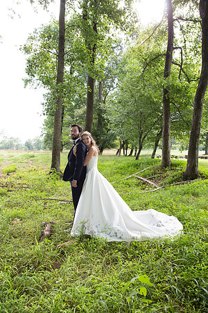 Bride & Groom June wedding at Valhalla Chapel Hill