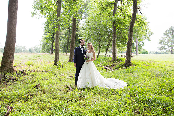 Bride & Groom June wedding at Valhalla Chapel Hill