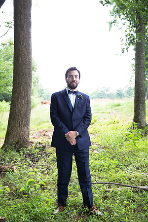 Bride & Groom June wedding at Valhalla Chapel Hill