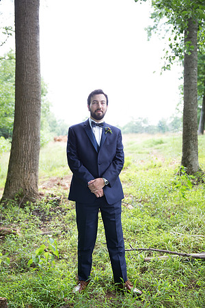 Bride & Groom June wedding at Valhalla Chapel Hill