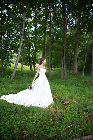 Bride & Groom June wedding at Valhalla Chapel Hill