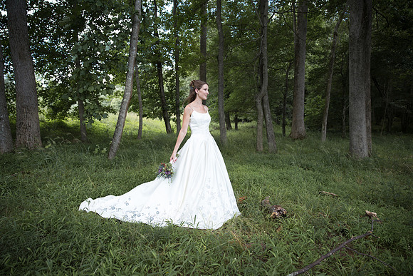 Bride & Groom June wedding at Valhalla Chapel Hill