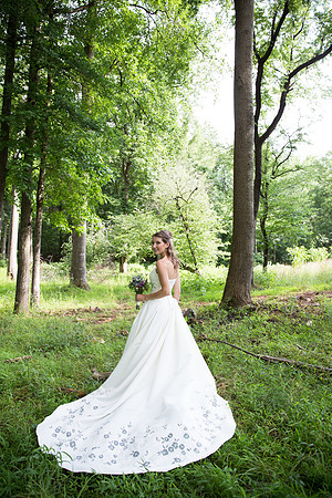 Bride & Groom June wedding at Valhalla Chapel Hill