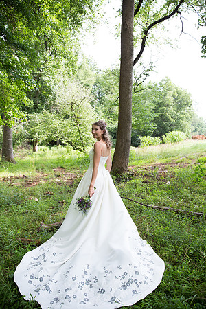 Bride & Groom June wedding at Valhalla Chapel Hill