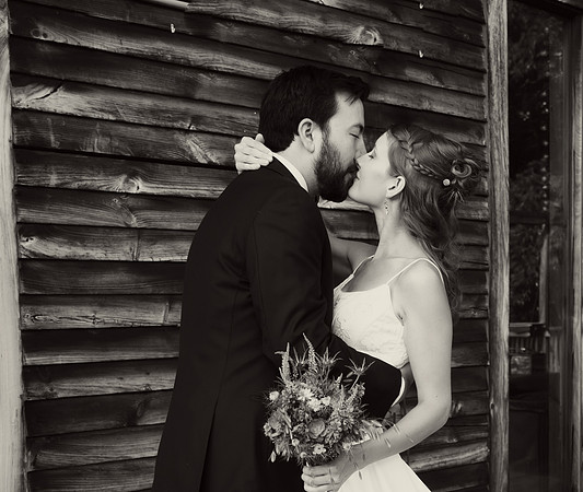 Bride & Groom June wedding at Valhalla Chapel Hill