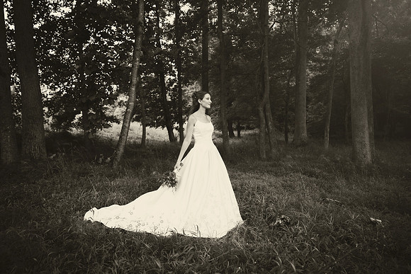 Bride & Groom June wedding at Valhalla Chapel Hill