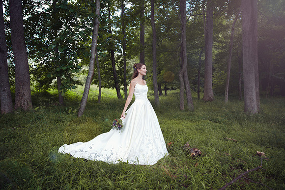 Bride & Groom June wedding at Valhalla Chapel Hill