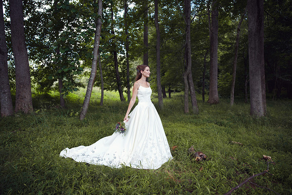Bride & Groom June wedding at Valhalla Chapel Hill