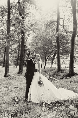 Bride & Groom June wedding at Valhalla Chapel Hill
