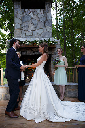 The Wedding Ceremony at Valhalla in Chapel Hill
