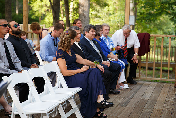 The Wedding Ceremony at Valhalla in Chapel Hill