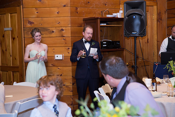 Wedding Reception The Barn at Valhalla Chapel Hill NC