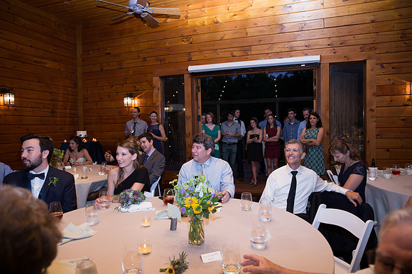 Wedding Reception The Barn at Valhalla Chapel Hill NC