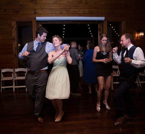 Wedding Reception The Barn at Valhalla Chapel Hill NC