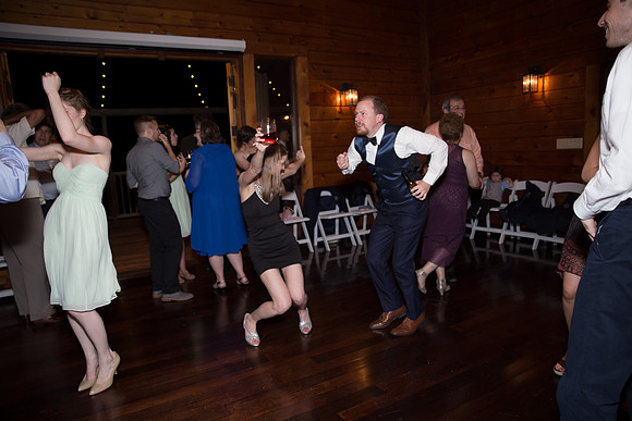 Wedding Reception The Barn at Valhalla Chapel Hill NC