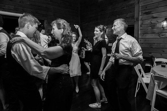 Wedding Reception The Barn at Valhalla Chapel Hill NC