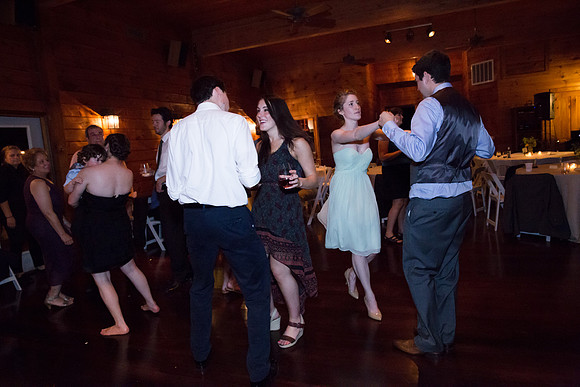 Wedding Reception The Barn at Valhalla Chapel Hill NC