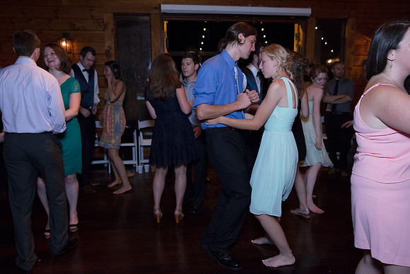 Wedding Reception The Barn at Valhalla Chapel Hill NC