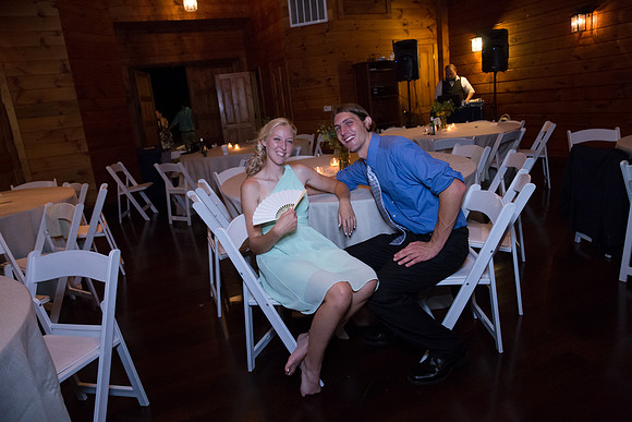 Wedding Reception The Barn at Valhalla Chapel Hill NC