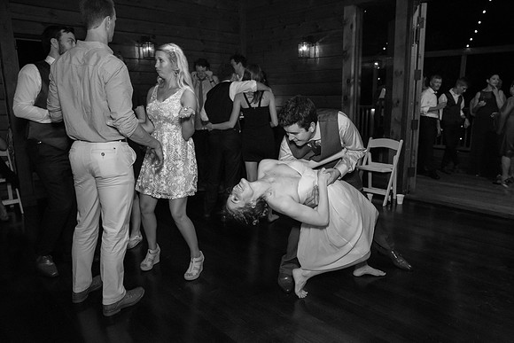 Wedding Reception The Barn at Valhalla Chapel Hill NC