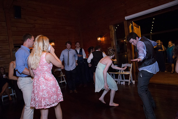 Wedding Reception The Barn at Valhalla Chapel Hill NC