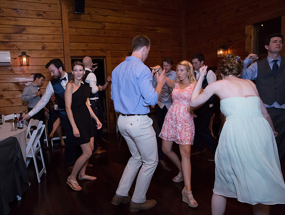 Wedding Reception The Barn at Valhalla Chapel Hill NC