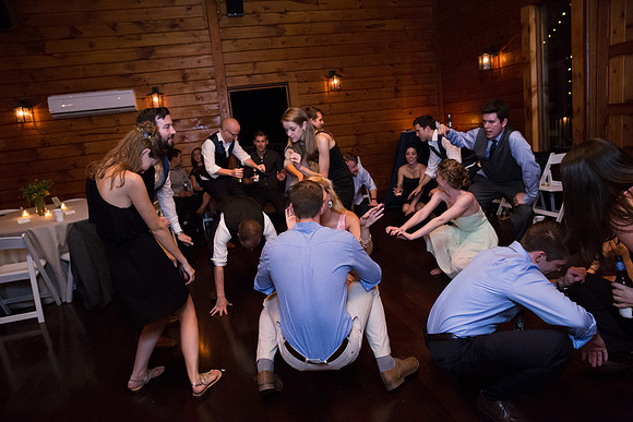 Wedding Reception The Barn at Valhalla Chapel Hill NC