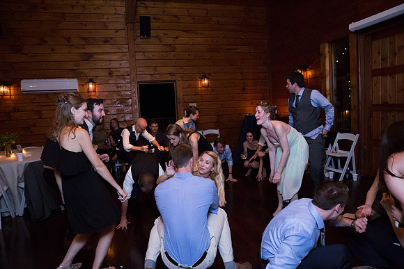 Wedding Reception The Barn at Valhalla Chapel Hill NC