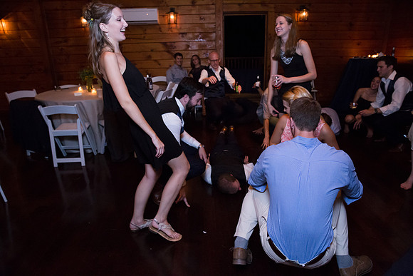Wedding Reception The Barn at Valhalla Chapel Hill NC