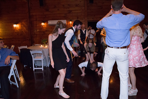 Wedding Reception The Barn at Valhalla Chapel Hill NC