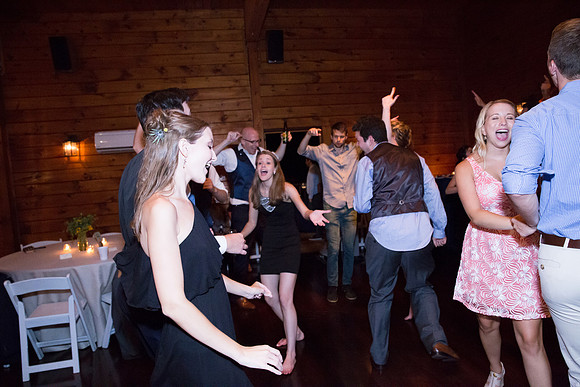 Wedding Reception The Barn at Valhalla Chapel Hill NC