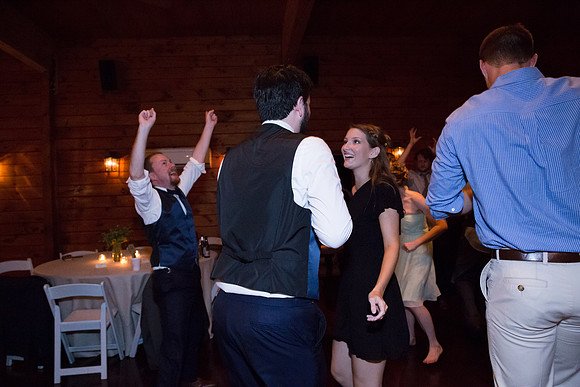 Wedding Reception The Barn at Valhalla Chapel Hill NC