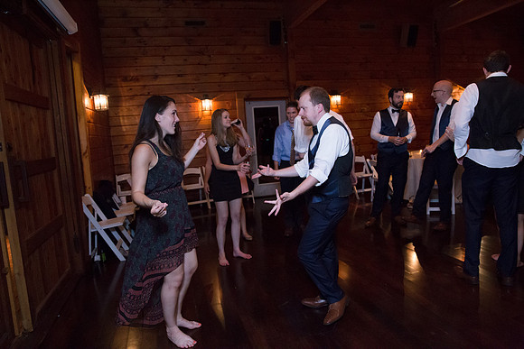 Wedding Reception The Barn at Valhalla Chapel Hill NC