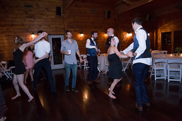 Wedding Reception The Barn at Valhalla Chapel Hill NC