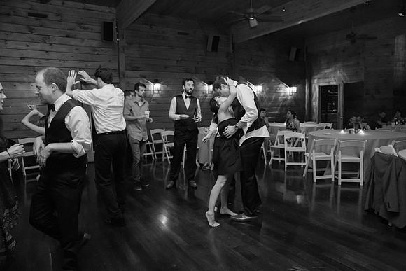 Wedding Reception The Barn at Valhalla Chapel Hill NC