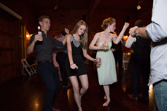 Wedding Reception The Barn at Valhalla Chapel Hill NC