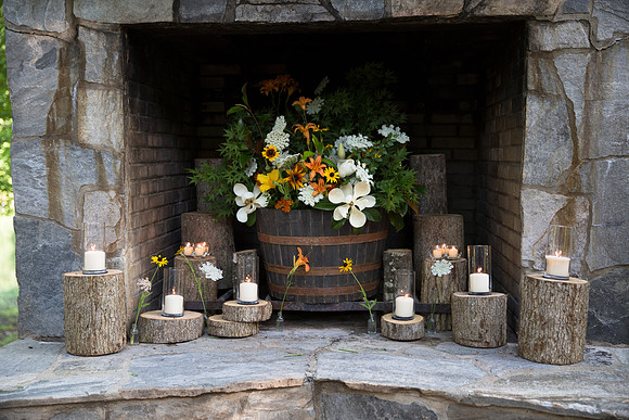 Wedding Reception The Barn at Valhalla Chapel Hill NC