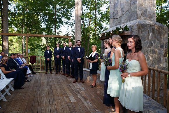 Wedding Reception The Barn at Valhalla Chapel Hill NC