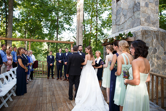 Wedding Reception The Barn at Valhalla Chapel Hill NC